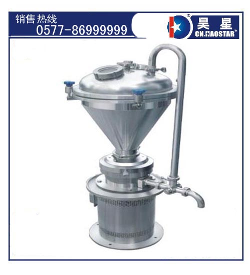 返流式膠體磨(立式全封閉膠磨機(jī))